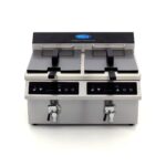 Deep Fryer - 2 x 8L - 2 Baskets - with Drain Tap - Induction - imagine 2