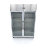 Freezer - 1200L - 6 Adjustable Shelves (2/1GN) - Stainless Steel - with Glass Door - imagine 2