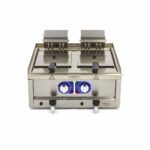 Deep Fryer - 2 x 10L - 2 Baskets - with Drain Tap - 400V - imagine 2