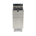 Deep Fryer - 16L - 1 Basket - with Drain Tap and Stand - 400V - imagine 2