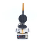 Waffle Maker - 1 Waffle - Round Honeycomb Pattern - imagine 2