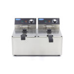 Deep Fryer - 2 x 8L - 2 Baskets - up to 2,8kg of Fries - imagine 2