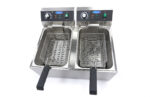Deep Fryer - 2 x 11L - 2 Baskets - up to 2,8kg of Fries - imagine 6