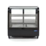 Display Fridge - 100L - 68cm - Black - Rear Sliding Door - imagine 2