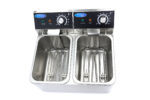 Deep Fryer - 2 x 4L - 2 Baskets - up to 1,5kg of Fries - imagine 5