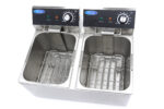 Deep Fryer - 2 x 8L - 2 Baskets - up to 2,8kg of Fries - imagine 6