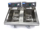 Deep Fryer - 2 x 13L - 2 Baskets - with Drain Tap - imagine 7