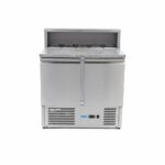 Pizza Prep Fridge - 90cm - 2 Doors - Fits 5 x 1/6 GN - incl Stainless Steel Cover - imagine 2