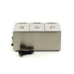 Bain Marie - with Tap - incl 3 x 1/3 GN Set - Electric - imagine 6