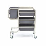 Cleaning Trolley - incl 5 Bins - imagine 3