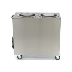 Plate Warmer - 80 Plates - up to Ø30cm - on Wheels - imagine 3