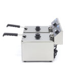Deep Fryer - 2 x 8L - 2 Baskets - up to 2,8kg of Fries - imagine 3
