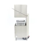 Pass Through Dishwasher - 50x50cm - With Drain, Rinse Aid and Soap Pumps - 400V - imagine 3