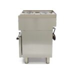 Commercial Grade Stove - 4 Burners - Electric - Double Unit - 60cm Deep - with Oven - imagine 3