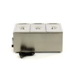 Bain Marie - with Tap - incl 3 x 1/3 GN Set - Electric - imagine 3