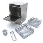 Undercounter Dishwasher - 40 x 40cm - with Rinse Aid Pump - 230V - imagine 10