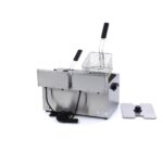 Deep Fryer - 2 x 8L - 2 Baskets - with Drain Tap - imagine 4