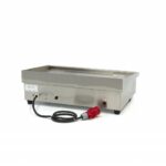 Griddle - Half Grooved - 73cm - incl Drip Tray - 400V - imagine 4