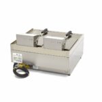 Deep Fryer - 2 x 10L - 2 Baskets - with Drain Tap - 400V - imagine 4