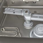 Glass Washer - 35 x 35cm - with Drain, Rinse Aid and Soap Pump - imagine 9
