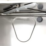 Glass Washer - 35 x 35cm - with Drain, Rinse Aid and Soap Pump - imagine 8