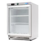 Freezer - 200L - Stainless Steel - with Glass Door