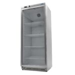 Fridge - 600L - Stainless Steel - with Glass Door