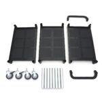 Serving Trolley – 3 Plastic Shelves – 86,5 x 42,5cm - imagine 6