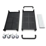 Serving Trolley – 2 Plastic Shelves – 103 x 50,5cm - imagine 6
