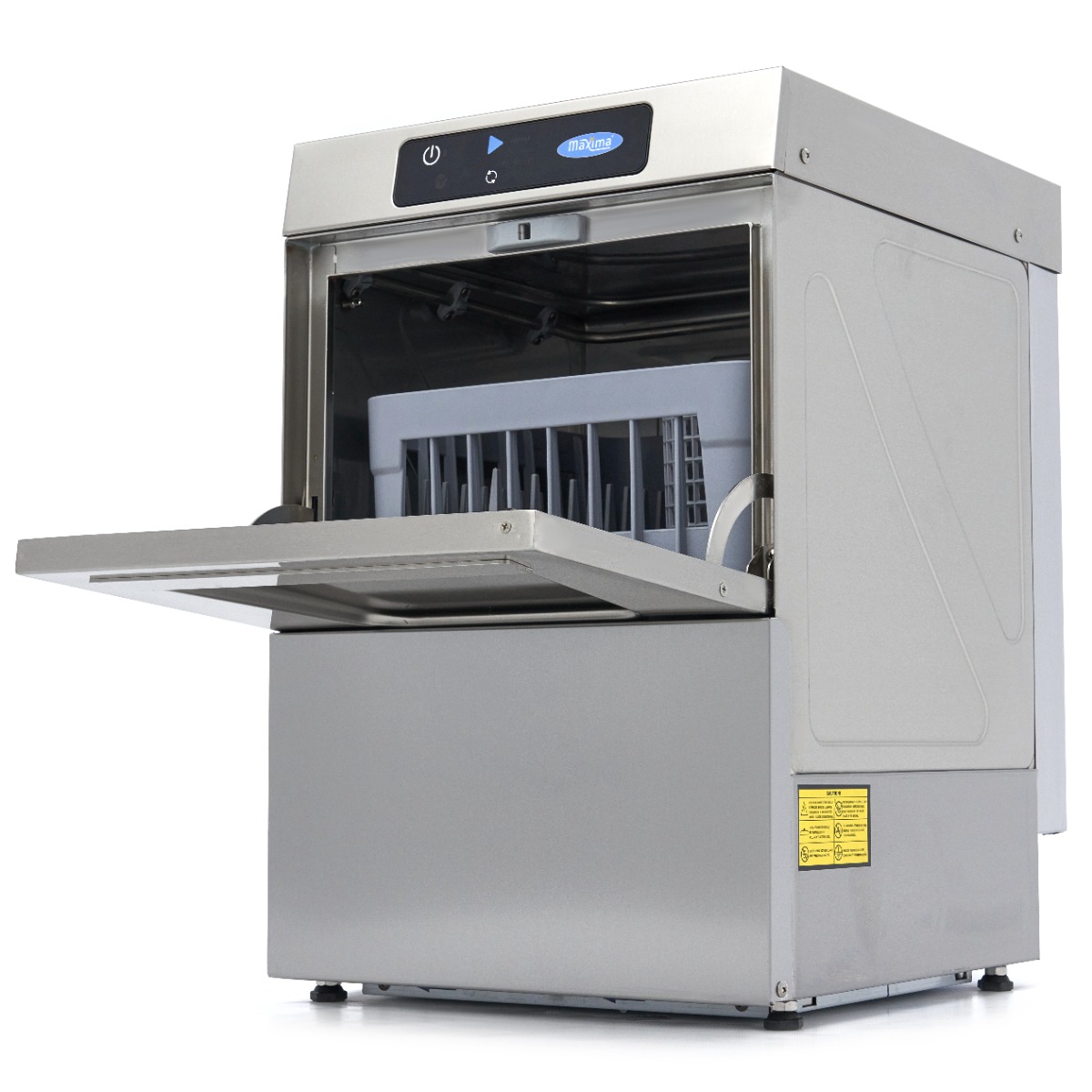 sp-1001-09211001.jpg Glass Washer - 35 x 35cm - with Drain, Rinse Aid and Soap Pump - Digital Display - 230V - imagine 1
