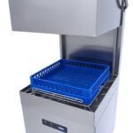 Pass Through Dishwasher - 50 x 50cm - With Rinse Aid and Soap Pumps - Digital Display - 400V - imagine 8