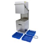 Pass Through Dishwasher - 50 x 50cm - With Rinse Aid and Soap Pumps - Digital Display - 400V - imagine 13
