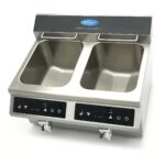 Deep Fryer - 2 x 8L - 2 Baskets - with Drain Tap - Induction - imagine 8