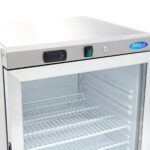 Fridge - 200L - Stainless Steel - with Glass Door - imagine 5