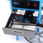 Candy Floss Machine – Ø 52cm – Blue – with Cart - imagine 13