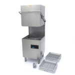 Pass Through Dishwasher - 50x50cm - With Drain, Rinse Aid and Soap Pumps - 400V - imagine 12