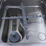 Pass Through Dishwasher - 50 x 50cm - With Rinse Aid and Soap Pumps - Digital Display - 400V - imagine 12