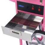 Candy Floss Machine – Ø 52cm – Pink – with Cart - imagine 13
