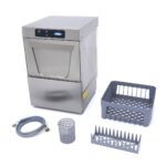 Glass Washer - 35 x 35cm - with Rinse Aid Pump - Digital Display - 230V - imagine 11
