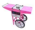 Candy Floss Machine – Ø 52cm – Pink – with Cart - imagine 11