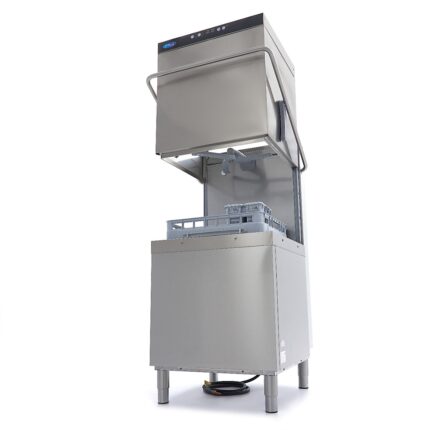 Pass Through Dishwasher - 50x60cm - With Rinse Aid and Soap Pumps - 400V