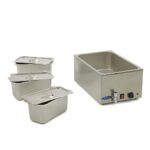 Bain Marie - with Tap - incl 3 x 1/3 GN Set - Electric - imagine 5