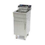 Deep Fryer - 16L - 1 Basket - with Drain Tap and Stand - 400V - imagine 5