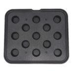 Tartlet Mould - Waved  - 48/36 mm - 13 pieces - imagine 2