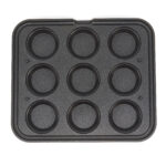 Tartlet Mould - Round - 89/65 mm - 9 pieces - imagine 2