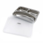 Lid for 3 Compartment Plate - Plastic - Dishwasher Safe - imagine 4