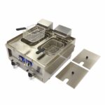 Deep Fryer - 2 x 10L - 2 Baskets - with Drain Tap - 400V - imagine 3