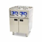 Commercial Grade Cooker - 4 Burners - Double Unit - 60cm Deep - Gas - imagine 5