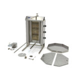 Kebab Grill - 3 Burners - 30kg Meat - Gas - imagine 5