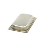 Gastronorm Container - 1/4 GN - 4cm Deep - Stainless Steel - imagine 2
